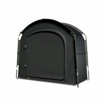 Large Space Portable Outdoor Bike Storage Tent Easy to Set up Freestanding Bike Storage Shelter Quick Setup Waterproof for Long-Distance Riders, Cyclists, Travel