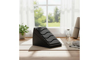 3 Pieces Calf Stretcher Slant Board Deepens Squats Calf Stretcher Incline Board Non-Slip Surface Heel Elevated Squat Ramp for Yogis, Runners, Home Gym