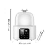 Baby Bottle Warmer and Sterilizer Multi-Function Bottle Warmer and Sterilizer Infant Meals Heater Compact Appliance Safe