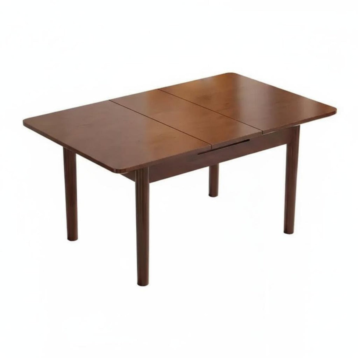 Extendable Design Expandable Rectangular Table with Chairs Modern Simple Design Expandable Dining Set Space-Saving Household Furniture Sturdy Construction for Apartment Dwellers, Families, Homeowners, Small Areas, Kitchen, Living Room