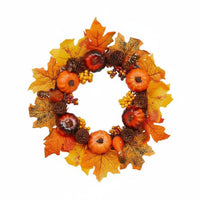 Autumn foliage and Pumpkin festive chain Festive Design Decorative string Bendable