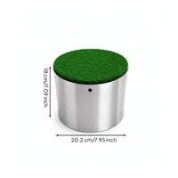 Golf Cup with Turf Topped Putting Receptacle Hole Cup Weatherproof for Backyard