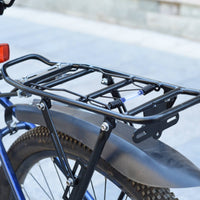 Quick Release Bike Rack Adjustable Rear Bike Rack Lightweight Two-Wheeler Luggage Carrier for Commuters, Commuting