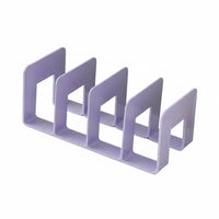 Transparent Design Multi-Section Display Stand Minimalist and design Clear U-Shaped Stand Space-Saving desktop display stand High transparency for Students, Adults, Dorm Room