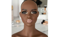 Mannequin Head Makeup Female Bust Mannequin Jewelry Display Bust for Photo Photography