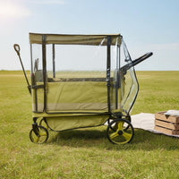 Transparent Wagon Rain Cover Windproof Wagon Rain Cover Dustproof for Outdoor