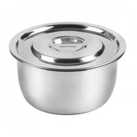 Stainless Steel Cooking Pot Easy to Clean Lidded Pot   Kitchenware
