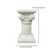 Roman Column Pedestal Column Pedestal Stone-Like Pillar for Wedding Planners, Gardens, Photo Backdrops, Patios