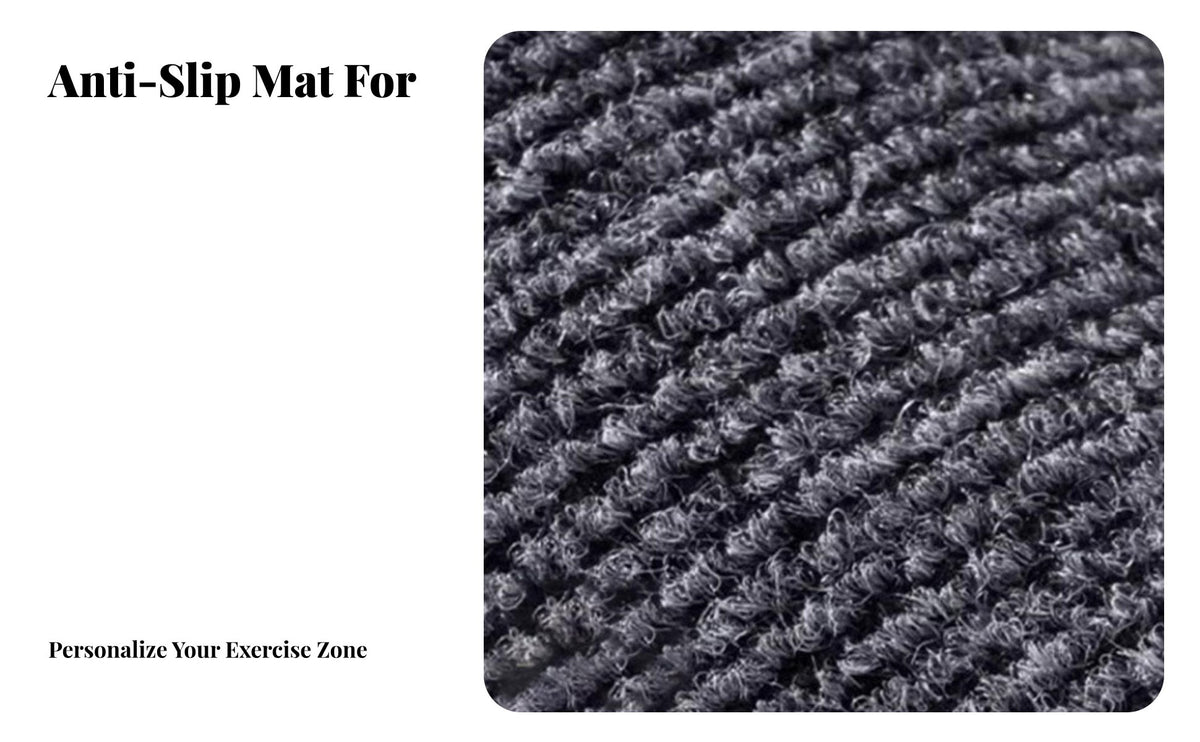 Treadmill Mat Noise Reducing Shock Absorbing Floor Mat Multi-Use Shock Absorbing Rubber Pads for Home Gym Users, Apartment Dwellers