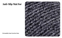 Treadmill Mat Noise Reducing Shock Absorbing Floor Mat Multi-Use Shock Absorbing Rubber Pads for Home Gym Users, Apartment Dwellers
