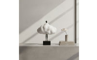 Cloud Figurine Modern Humanoid Statue Abstract for Entryway Table, Minimalists