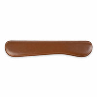 Stitched Edges PU Leather Wrist Rest Curved Keyboard Wrist Rest Ergonomic