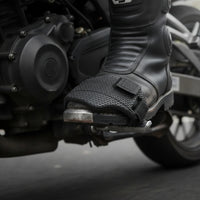 Motorcycle Shoe Protector with Hook and Loop Closure Wear-Resistant Gear