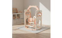 Indoor Infant Swing Set Stable and Anti-Anti-Tip Children Swing Chair HDPE Material Playground Equipment for Young Children, Playroom, Outdoor