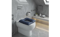 Elderly Care Seat Cushion Water Resistant Padded Commode Cushion Easy to Clean Waterproof Toilet Seat Pad for Bedridden Patients People