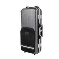 Rectangular Hard-Shell Saxophone Case Portable Saxophone Case with Backpack Straps Secure Reinforced for Musicians
