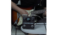 Stompbox Type Guitar Multi Effects Pedal LCD Screen Multi Effects Pedal Tuner Built in Guitar Amp Simulator for Practice, Studio, Stage