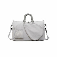 Zipper Pockets Badminton Duffel Bag Adjustable Strap Gym Duffel Bag for Travel