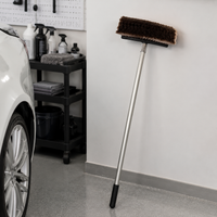 Aluminium Alloy Car Wash Brush 122cm Long Handle Soft Bristle Car Cleaning Brush