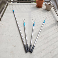 Stainless Steel Telescopic Grabber Hook for High-Rise Balconies and Clothes Drying