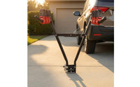 Bike Rack for car Clamp Cradles    Rack Rubberized Rear Bike Carrier