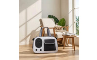 Cat Carrier Bag Compact Foldable Pet Carrier with Mesh Panels Secure for Cats