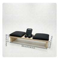 Manicure Hand Rest with Phone Holder Professional Nail Arm Rest with Phone Holder Furniture Comfortable Ergonomic