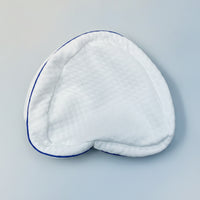 Contoured Leg Pillow Cover Comfortable Knee Pillow Cover Skin-Friendly Replacement Pillowcase Long-Lasting for Bedroom