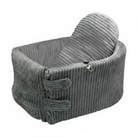 PP Cotton Filling Center Console Dog Car Seat Easy to Install Pet Car Console Seat Portable for Drivers, Road Trip, Travel, Trucks