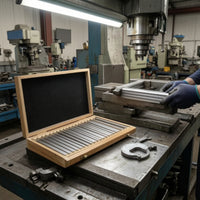 40 Pieces Steel Parallel Blocks 0.005 Mm Accuracy Parallel Set HRC52 Tooling for Toolmakers, Milling