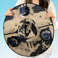 Hat with Solar Fans Cooling Headwear Breathable for Fishing, Anglers, Hikers