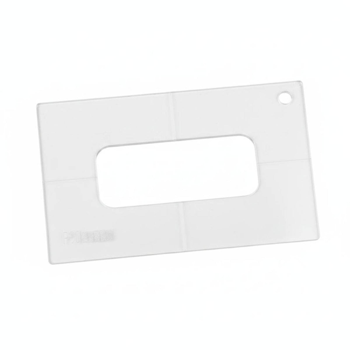 Precision Cut Electric Guitar Pickup Routing Template Acrylic Guitar Building Template for Luthiers, DIY Enthusiasts, Workshop