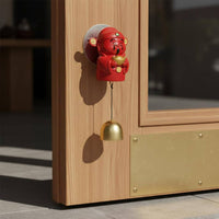 New Chinese Design Decorative Hanging Reminder Bell Easy Installation Entry Chime Ornament No Drilling Door Chime for Shop Owners