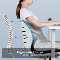 Height Adjustable Mesh rear Rolling Chair 360-Degree rotate Armless Mesh rear Rolling Chair Ergonomic Design Office Furniture Padded Seat padding for Students, Adults, Teens, Dormitory, Conference Room, Small Spaces, Bedroom