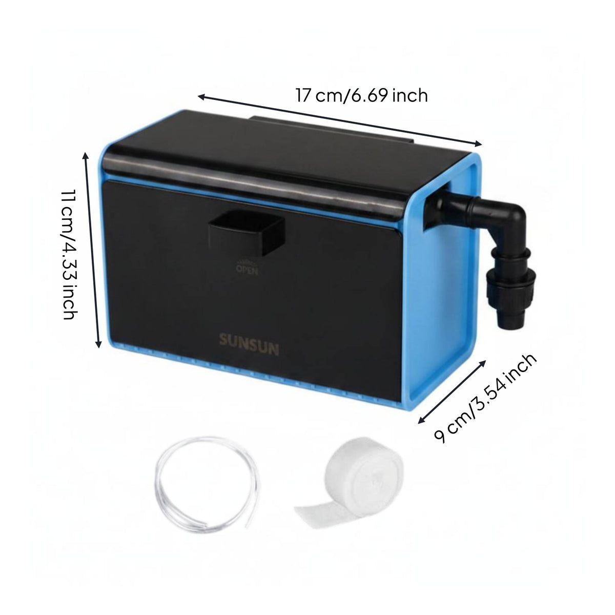 Aquarium Trickle Filter Space Saving Trickle Filter Box Aquatic Equipment Easy to Clean Water Circulation