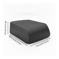 Waterproof RV Rooftop Air Conditioner Cover All-Season Recreational Vehicle Air Conditioning Cover with Storage Bag Windproof Dustproof for Campers