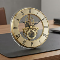 Visible Gears Openwork Timepiece Movement Easy to Read Mechanical-Style Timepiece Movement
