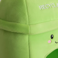 Trash Can Hat Novelty Cuddly Hat Wearable Garbage Bin Costume for Photo Shoots, Cosplay