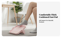 Enhances Flexibility Slant Board Anti-Slip Surface Adjustable Calf Stretcher Portable Design Stretching Aid Heavy-Duty Construction for Physical Rehabilitation Patients, Mind-Body Practice Practitioners, Beginners, Home Gym, Workout, Squats, Office