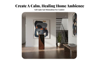 S-Shaped Uncovered Cabinet Wabi-Sabi Aesthetic S-Shaped Cubby Shelf Rotating