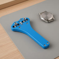 Easy to Operate Two-Jaw Watch Back Opener Universal Compatibility Adjustable Watch Case Opener Long-Lasting for DIY Enthusiasts