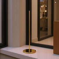 Polished Finish Metal Mannequin Stand Base Straight 1.5 M Rod Stand