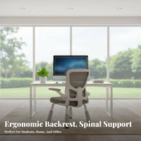 Ergonomic revolving Chair Height Adjustable Ergonomic Mesh Task Chair Support Office Furniture for Adults, esports participants, Dormitory, Study Room, Bedroom