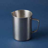 Metal Measuring Cup Smooth Shiny Finish Stainless Steel Measuring Cup Kitchen Tool Corrosion Resistant Easy to Read