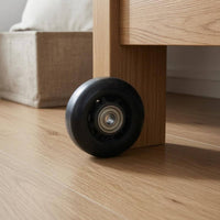 Metal Hub Replacement Roller Wheel Even Roller Wheel Black Hardware Part Round