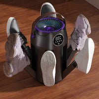 6-Arm Shoe Dryer Digital Display Shoe Dryer Drying Appliance Built-in Timer 110V