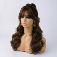 Mannequin Head with Shoulders Realistic Manikin Head with Shoulders Female Mannequin Bust Natural-Looking Smooth