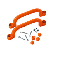 2 Pieces Climbing Frame Handles Ergonomic Design Kids Climbing Handle Weather Resistant Playset Grips for Outdoor