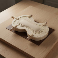 Violin Making Cradle Luthier's Violin Jig Contoured Shape for Luthiers