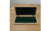 Oboes Cane Case Hinged Wooden Woodwind Component Case Compact for Students, Artists